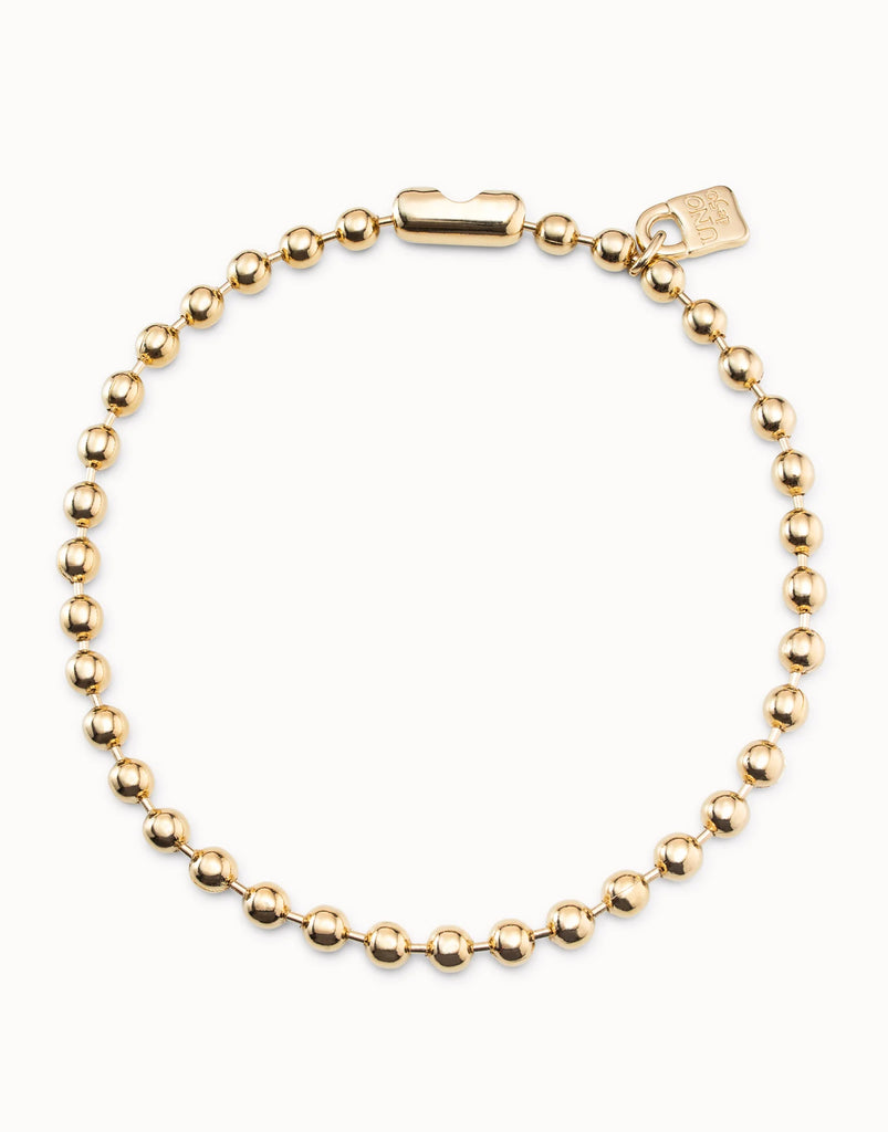 BIO wear ネックレス PADLOCK BEADS NECKLACE Short beaded necklace with padlock – 5th Street Clothing co.